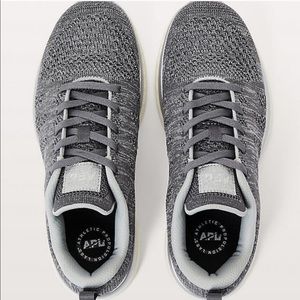 APL TechLoom Pro Shoe Metallic Silver / Off White